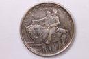 1925 Stone Mountain Silver Half Dollar Commemorative, Extra Fine, Store