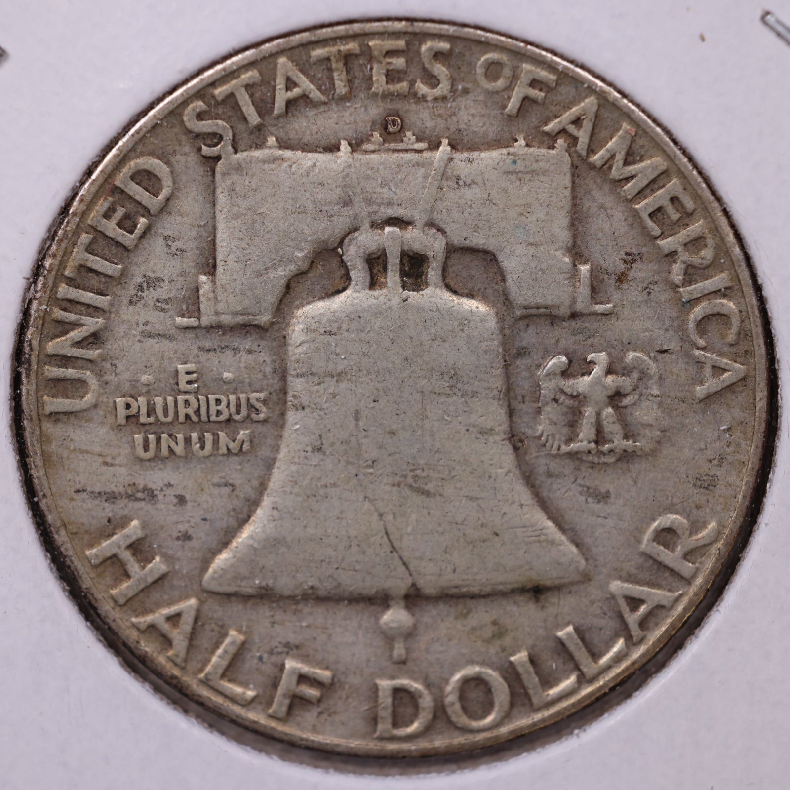 1953-D Ben Franklin Half Dollar, Good Circulated Coin, Store #HR1559
