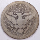 1905-O Barber Silver Quarter, Good Circulated Coin, Store