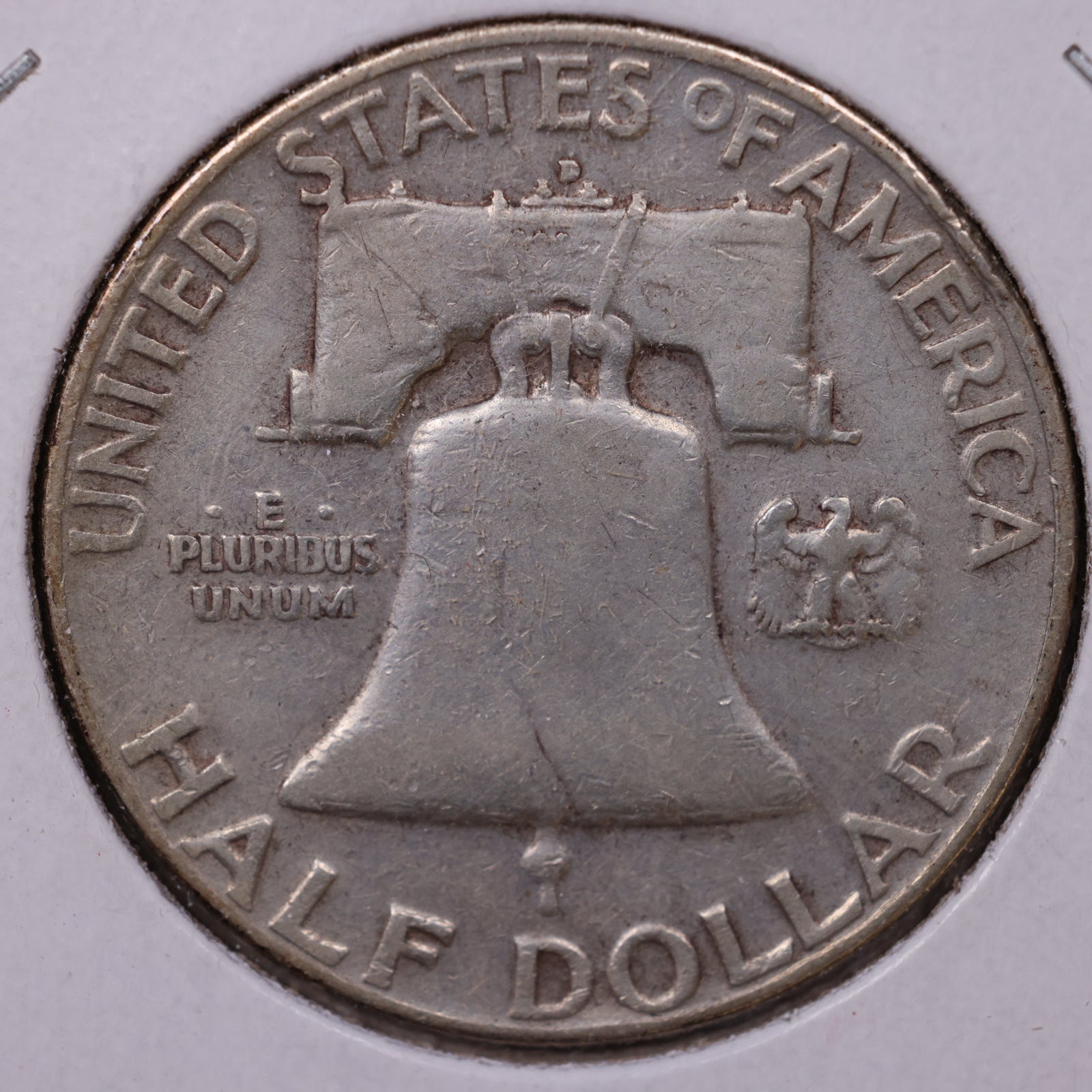 1953-D Ben Franklin Half Dollar, Fine Circulated Coin, Store #HR1562