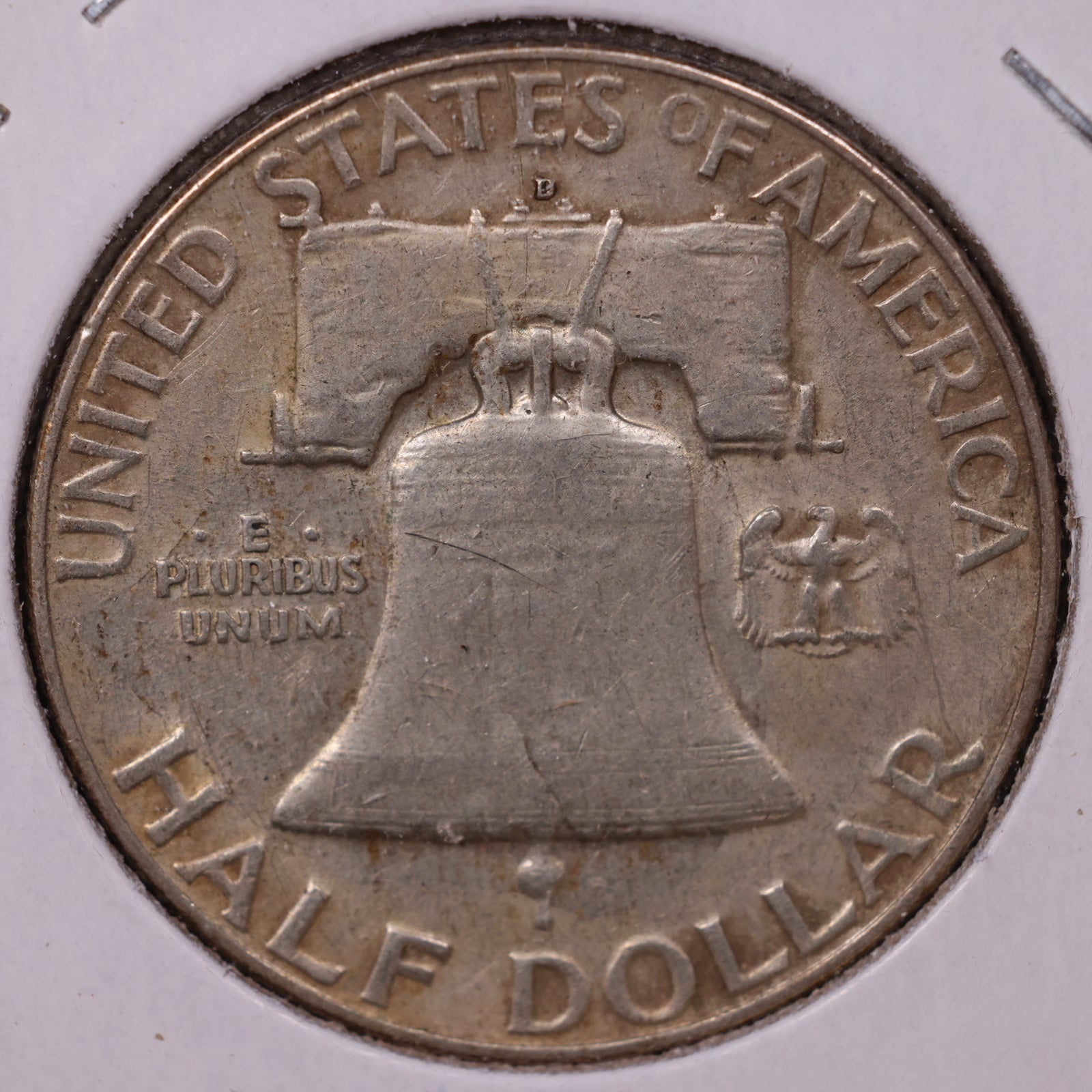 1953-D Ben Franklin Half Dollar, Fine Circulated Coin, Store #HR1563