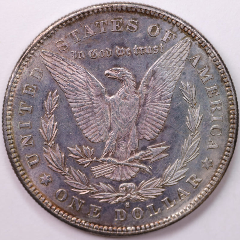 1878-S Morgan Silver Dollar, Gem Mint State Uncirculated Coin, Store