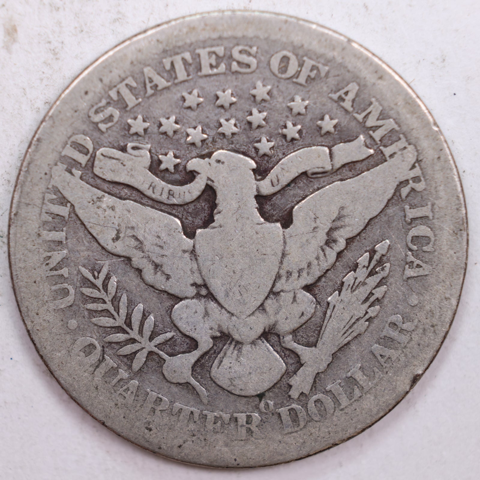1905-O Barber Quarter, About Good Circulated Coin, Store #QR0469