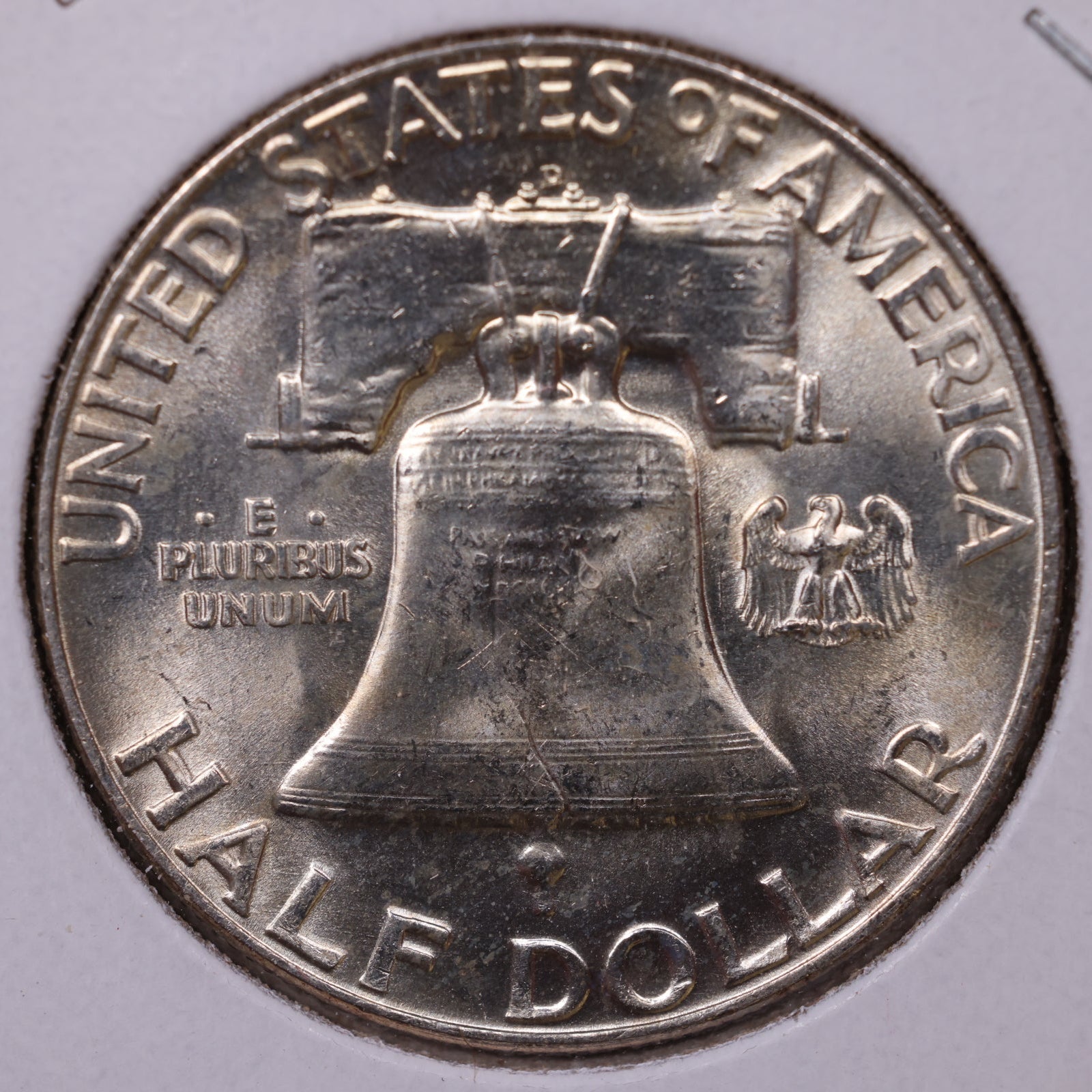 1953-D Ben Franklin Half Dollar, Mint State Uncirculated Coin, Store #HR1565
