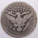 1905-O Barber Silver Quarter, Good Circulated Coin, Store