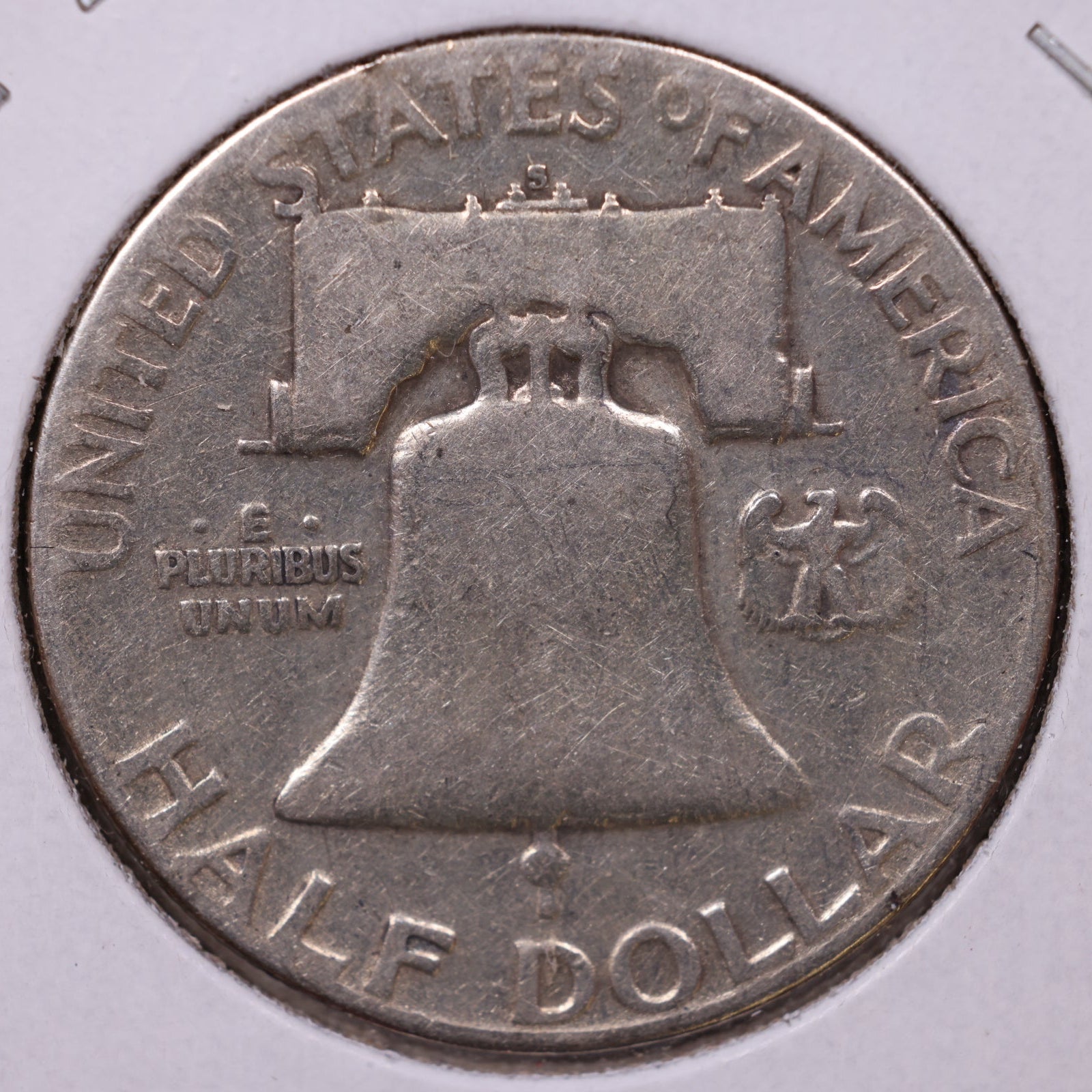 1953-S Ben Franklin Half Dollar, Good Circulated Coin, Store #HR1571