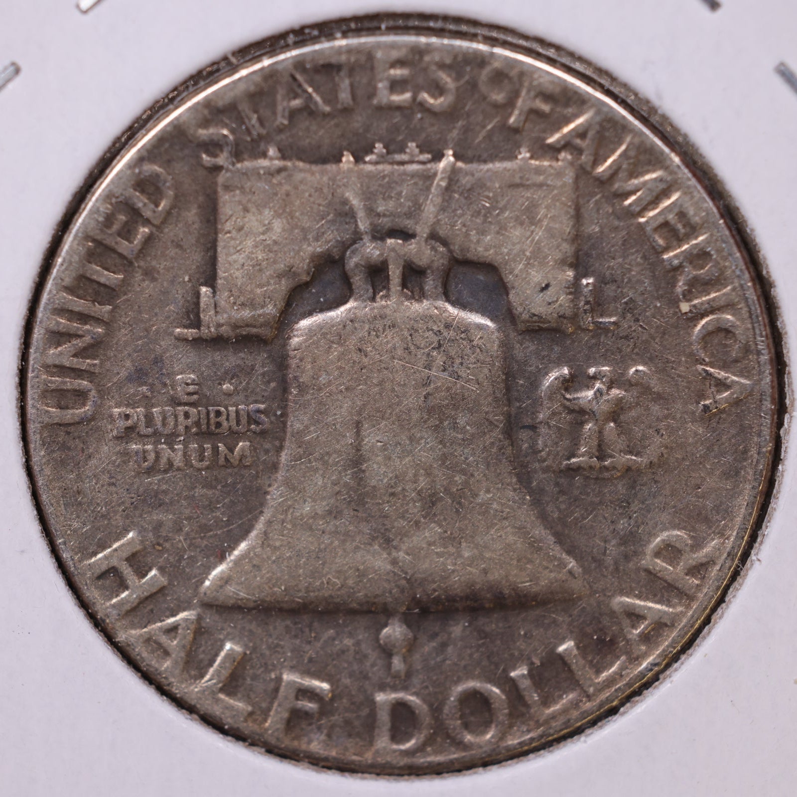 1954 Ben Franklin Half Dollar, Good Circulated Coin, Store #HR1589