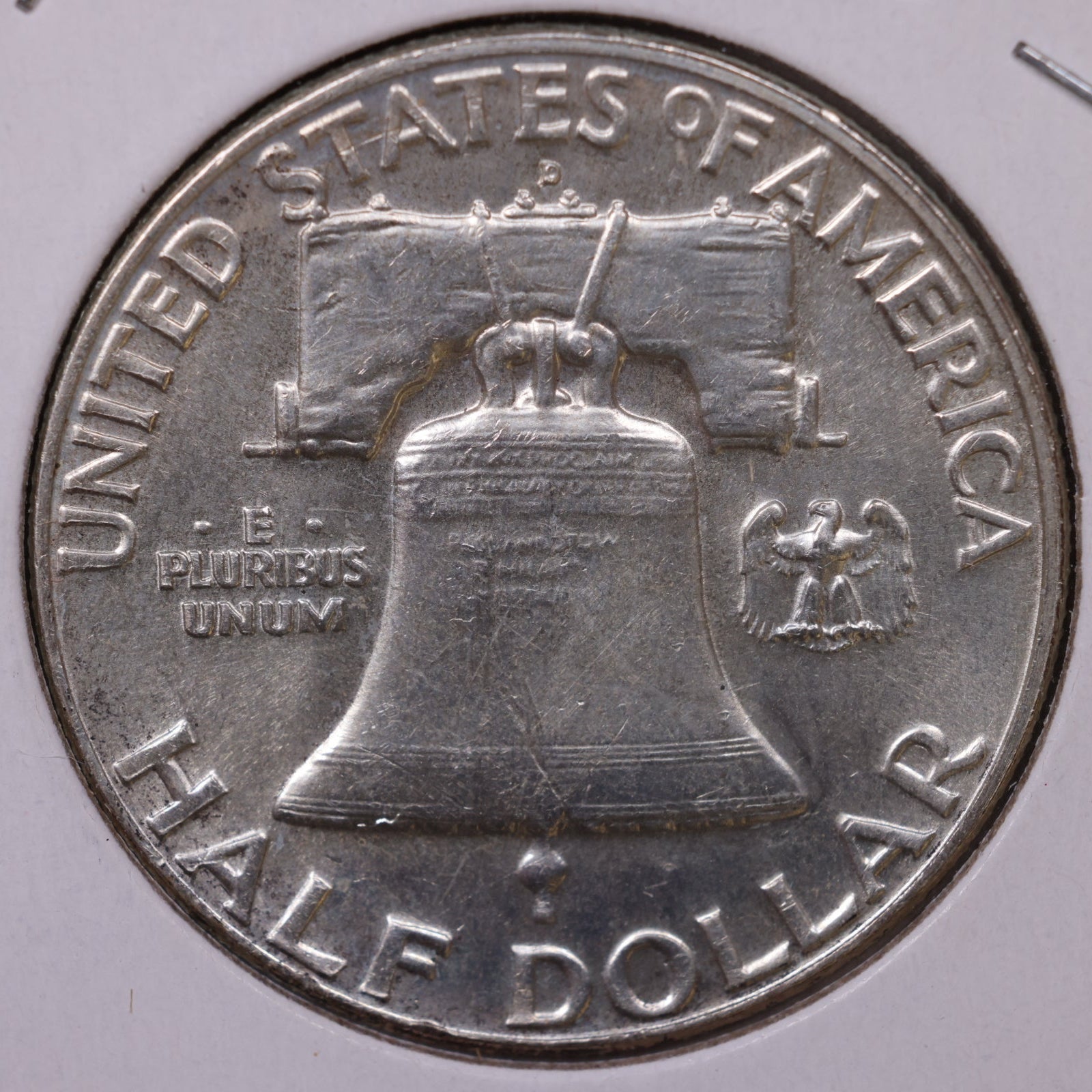 1954-D Ben Franklin Half Dollar, Mint State Uncirculated Coin, Store #HR1592