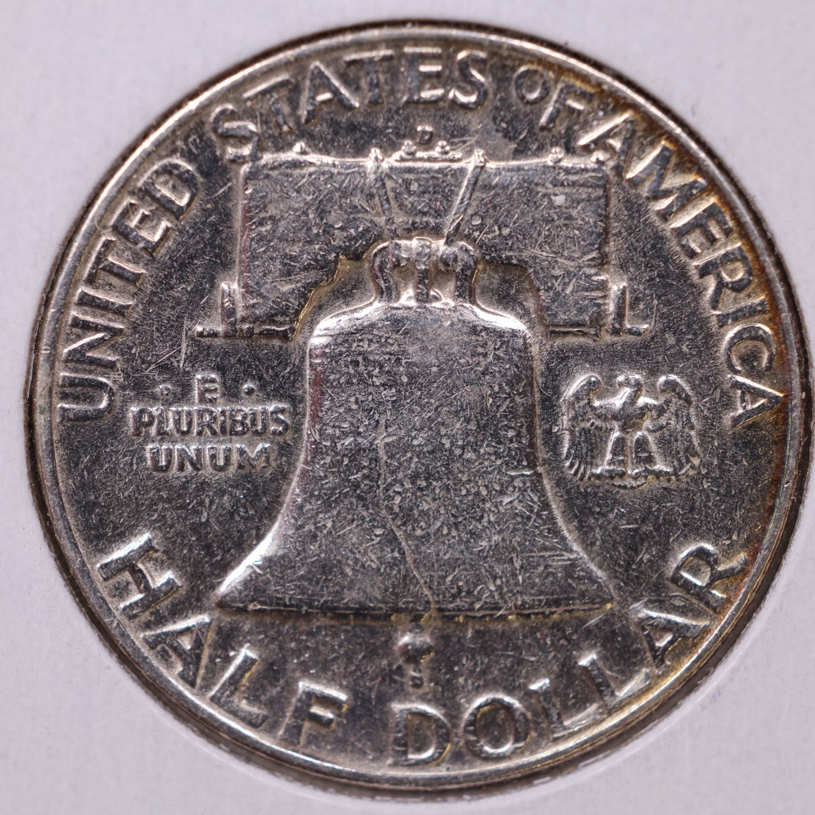 1954-D Ben Franklin Half Dollar, Very Fine Circulated Coin, Store #HR1595