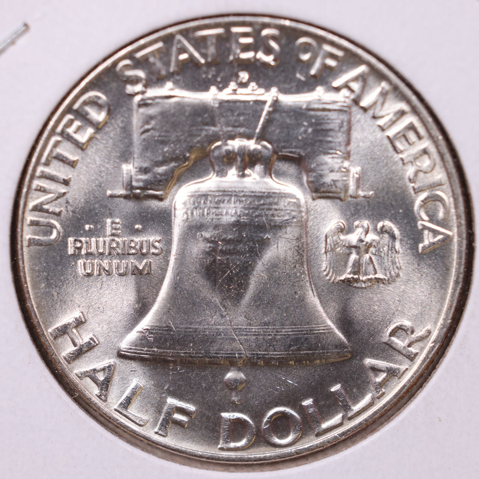 1954-D Ben Franklin Half Dollar, Mint State Uncirculated Coin, Store #HR1598