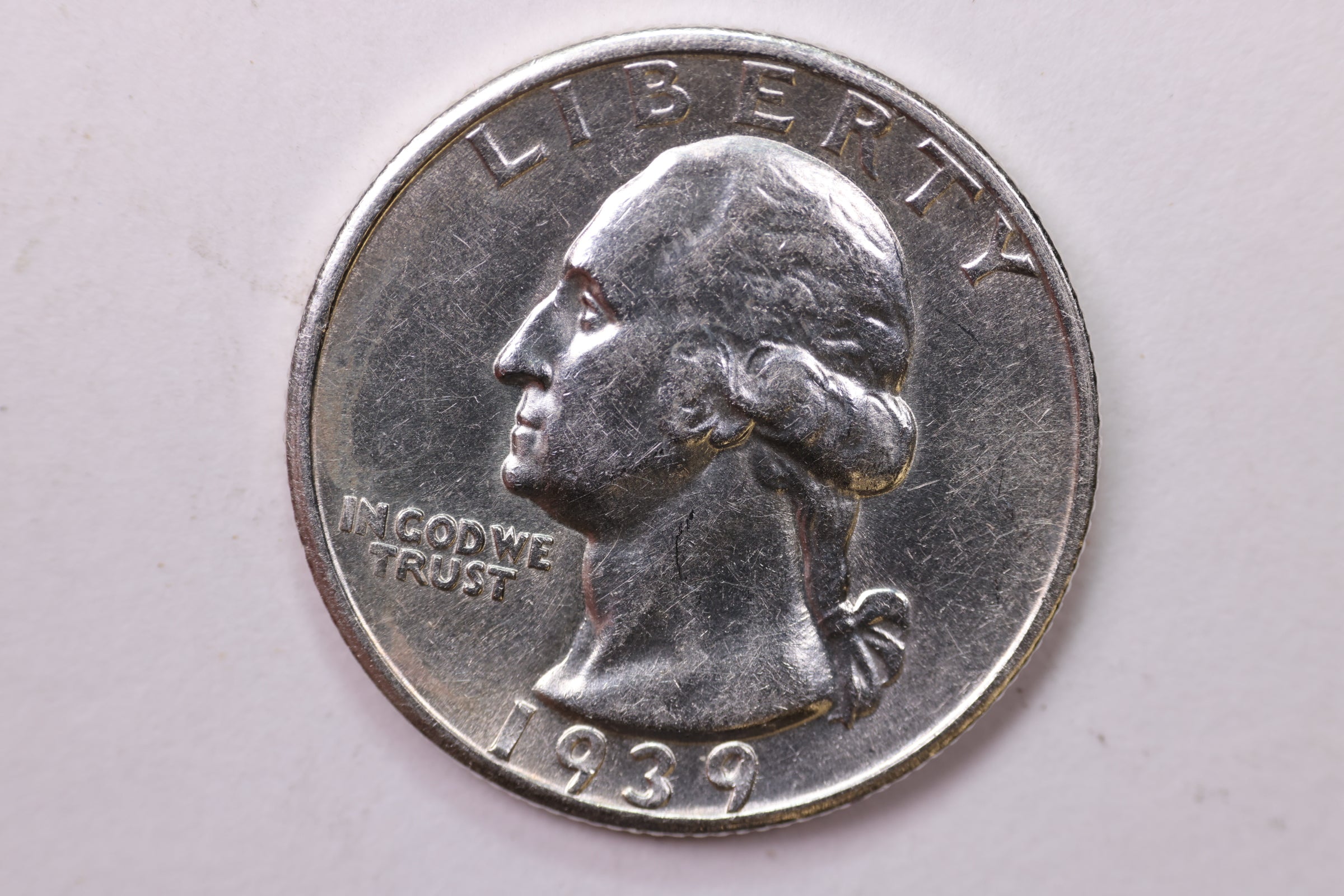 1939-S Washington Silver Quarter, Affordable Collectible Coins. Large Store Sale #035289