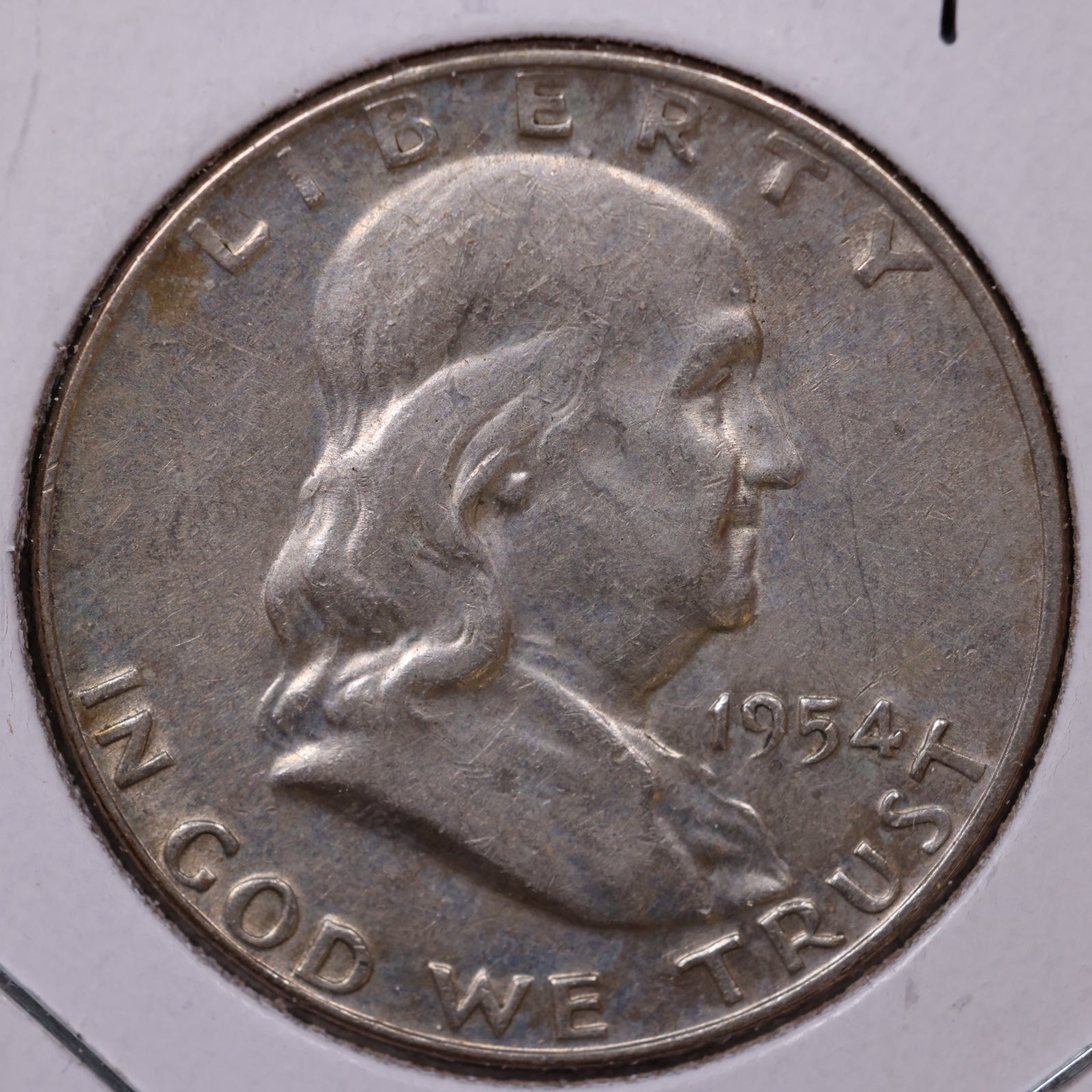 1954-D Franklin Half Dollar, Very Fine Circulated Coin, Store #HR1605