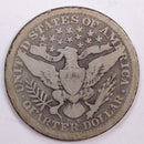1907-D Barber Silver Quarter, Good Circulated Coin, Store