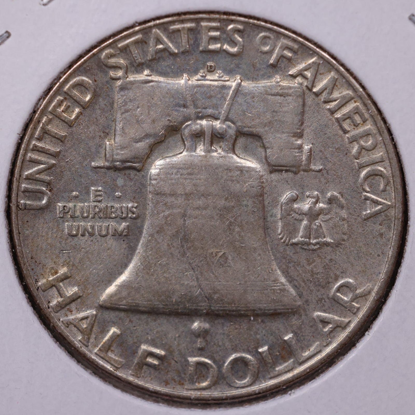1954-D Franklin Half Dollar, Very Fine Circulated Coin, Store #HR1605