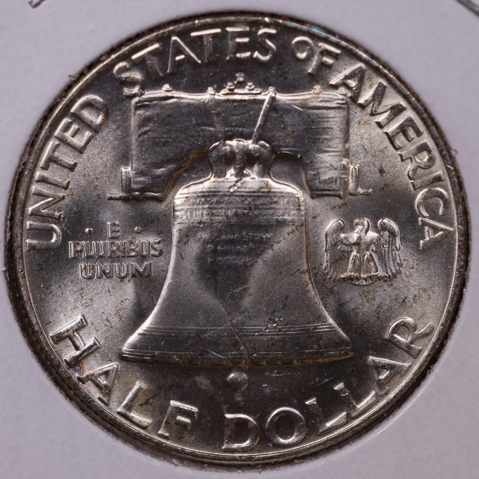 1954-D Ben Franklin Half Dollar, Mint State Uncirculated Coin, Store #HR1611