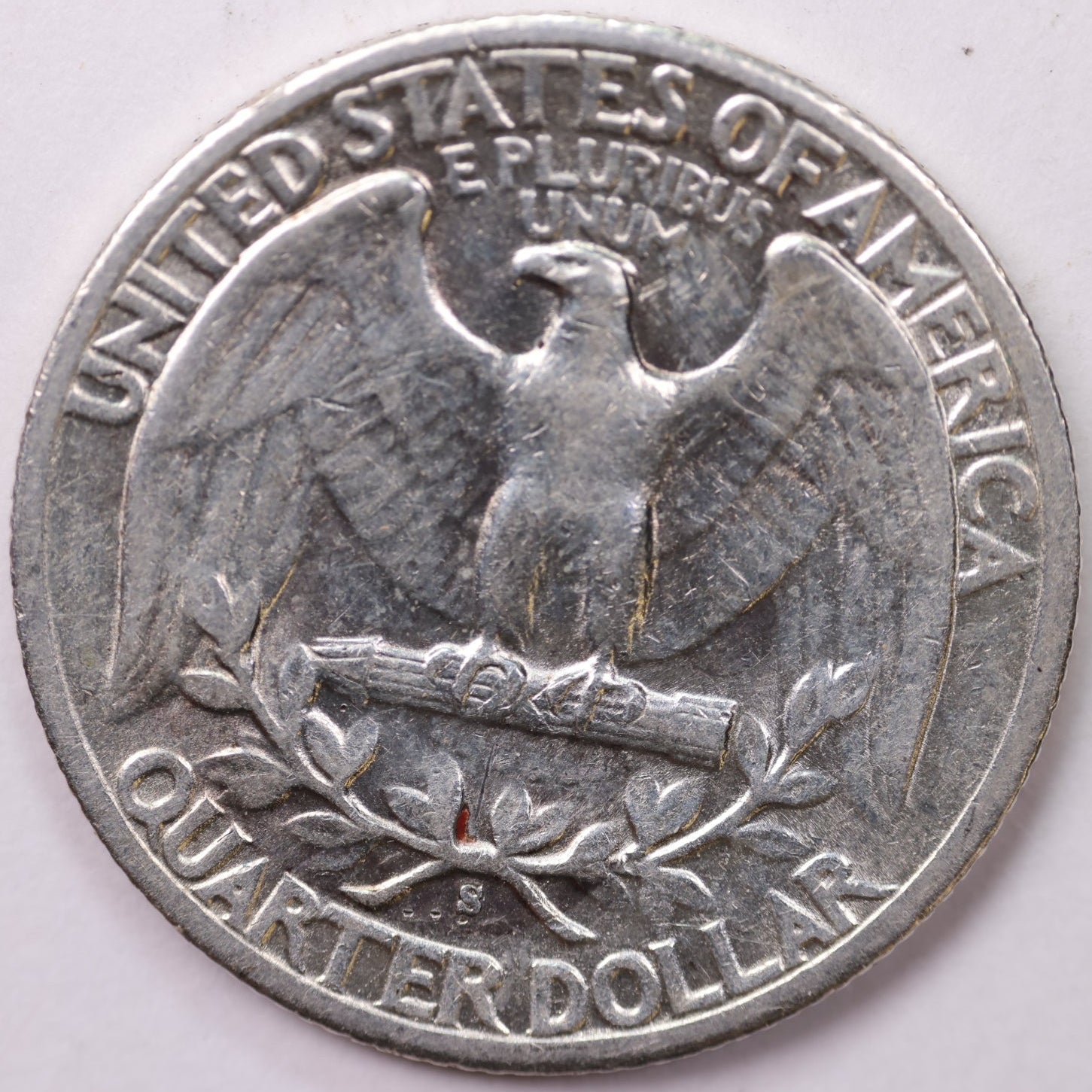 1942-S Washington Silver Quarter, Affordable Collectible Coins. Large Store Sale #035307