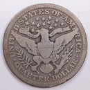 1907-S Barber Silver Quarter, Very Good Circulated Coin, Store