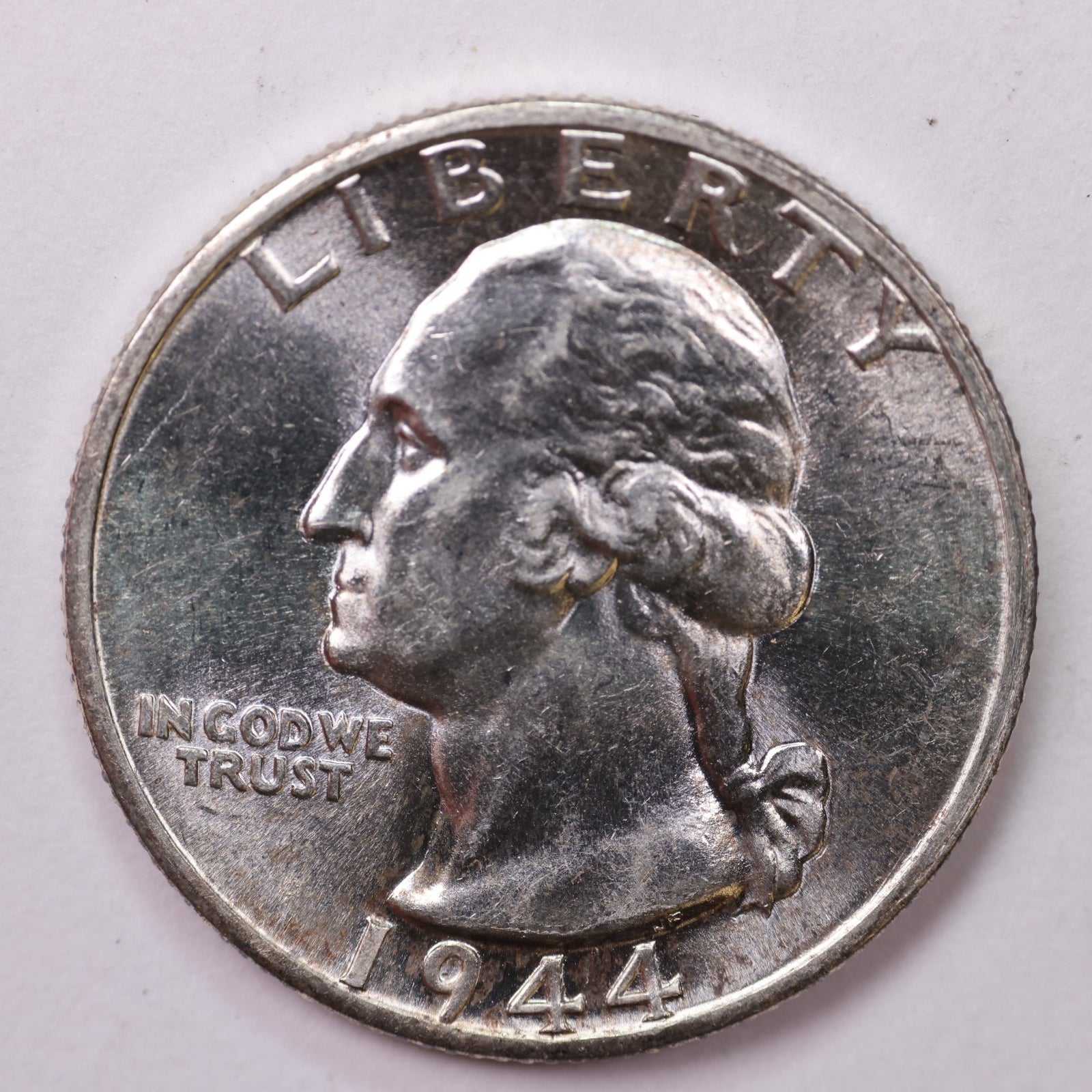 1944 Washington Silver Quarter, Affordable Collectible Coins. Large Store Sale #QR1705