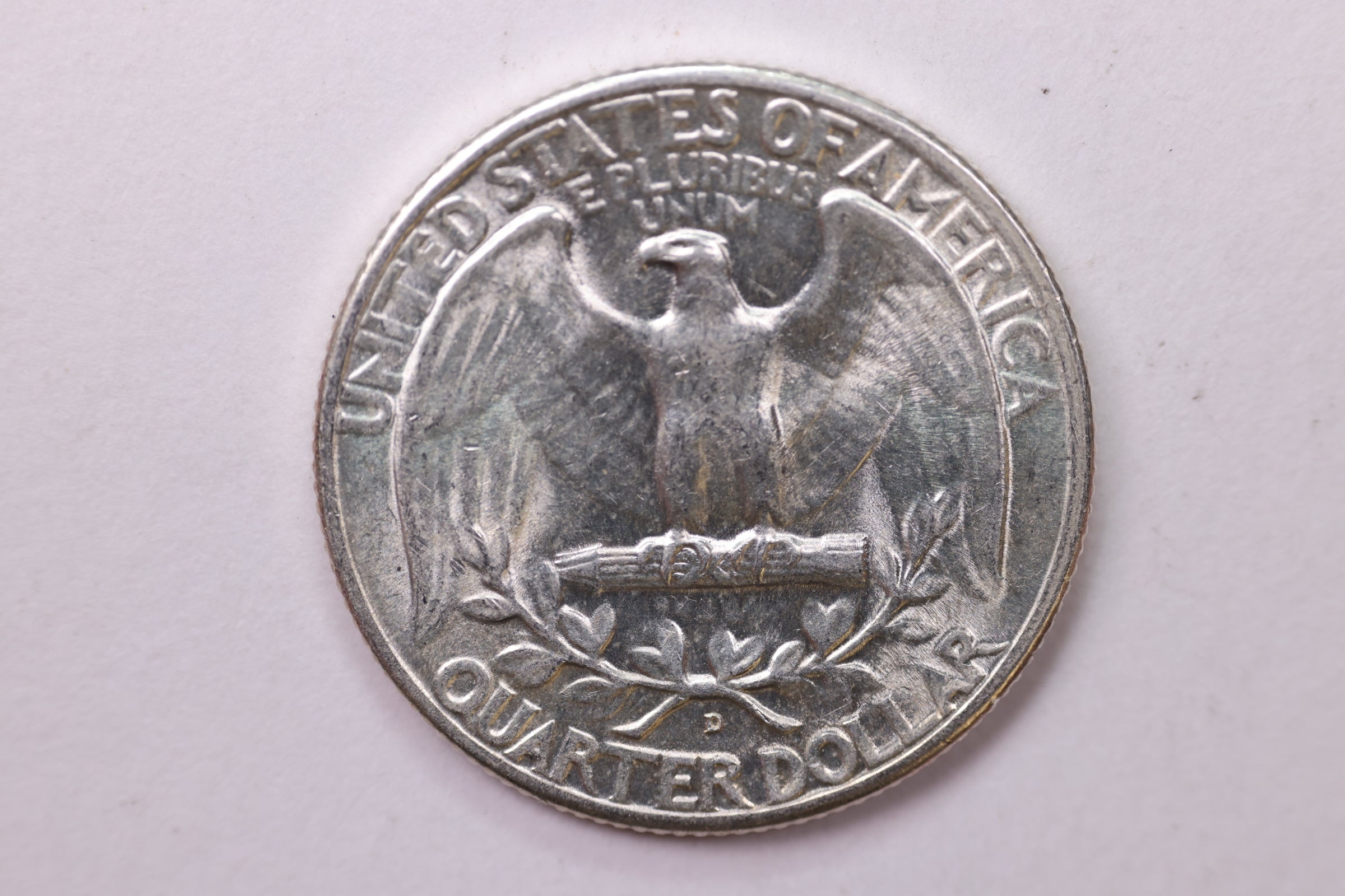 1946-D Washington Silver Quarter, Affordable Collectible Coins. Large Store Sale #035329