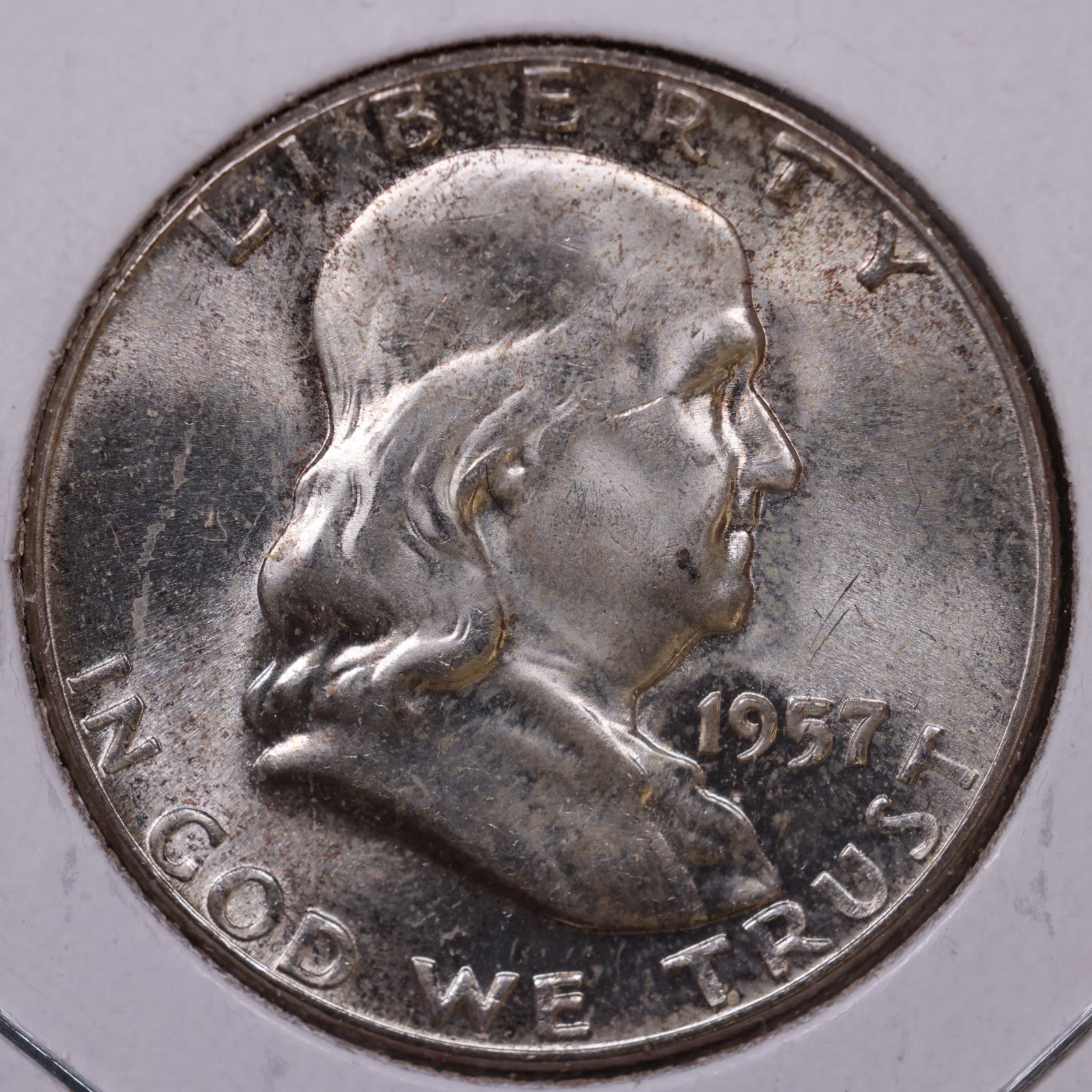 1957 Franklin Half Dollar, Very Fine Circulated Coin, Store #HR1646