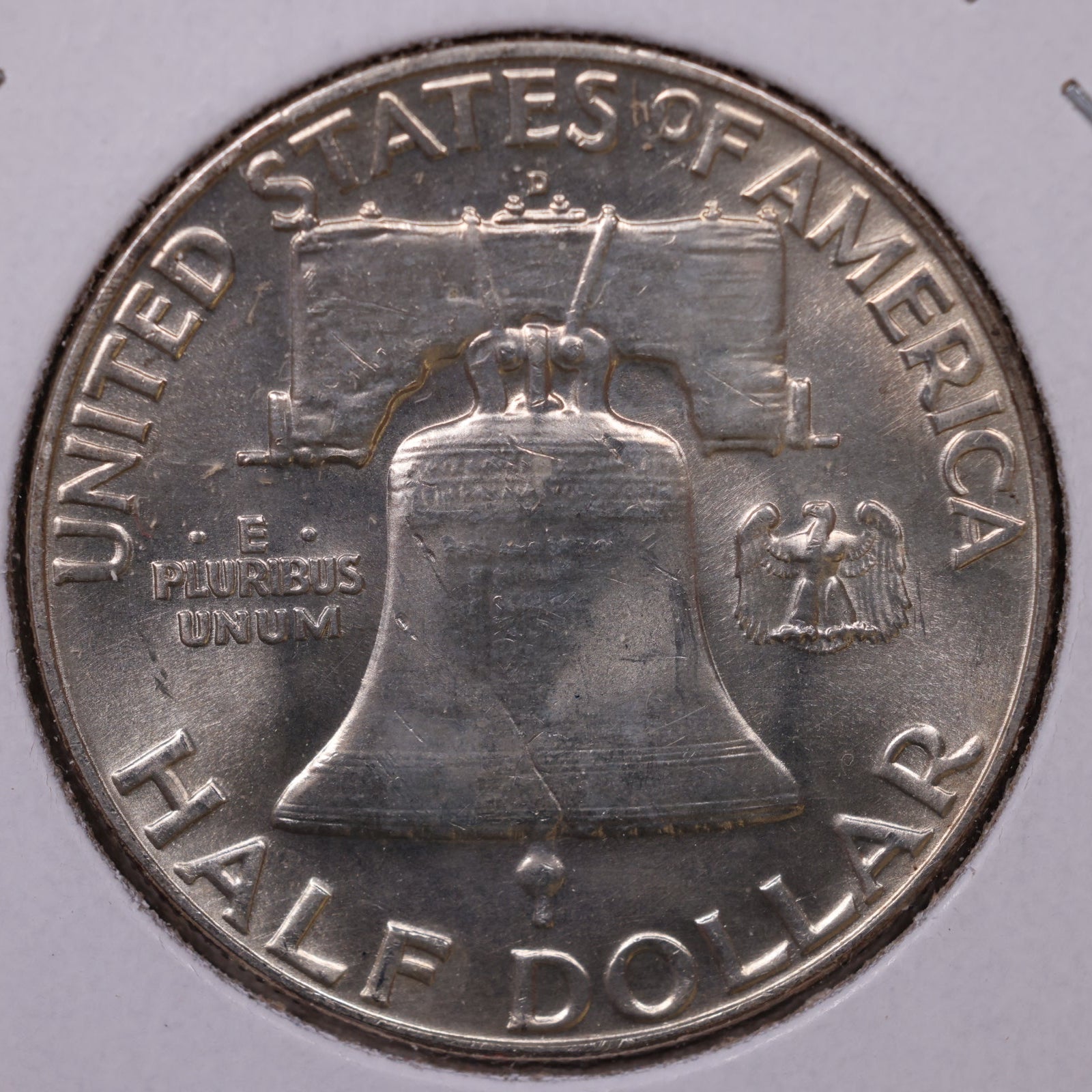 1957-D Ben Franklin Half Dollar, Extra Fine Circulated Coin, Store #HR1650