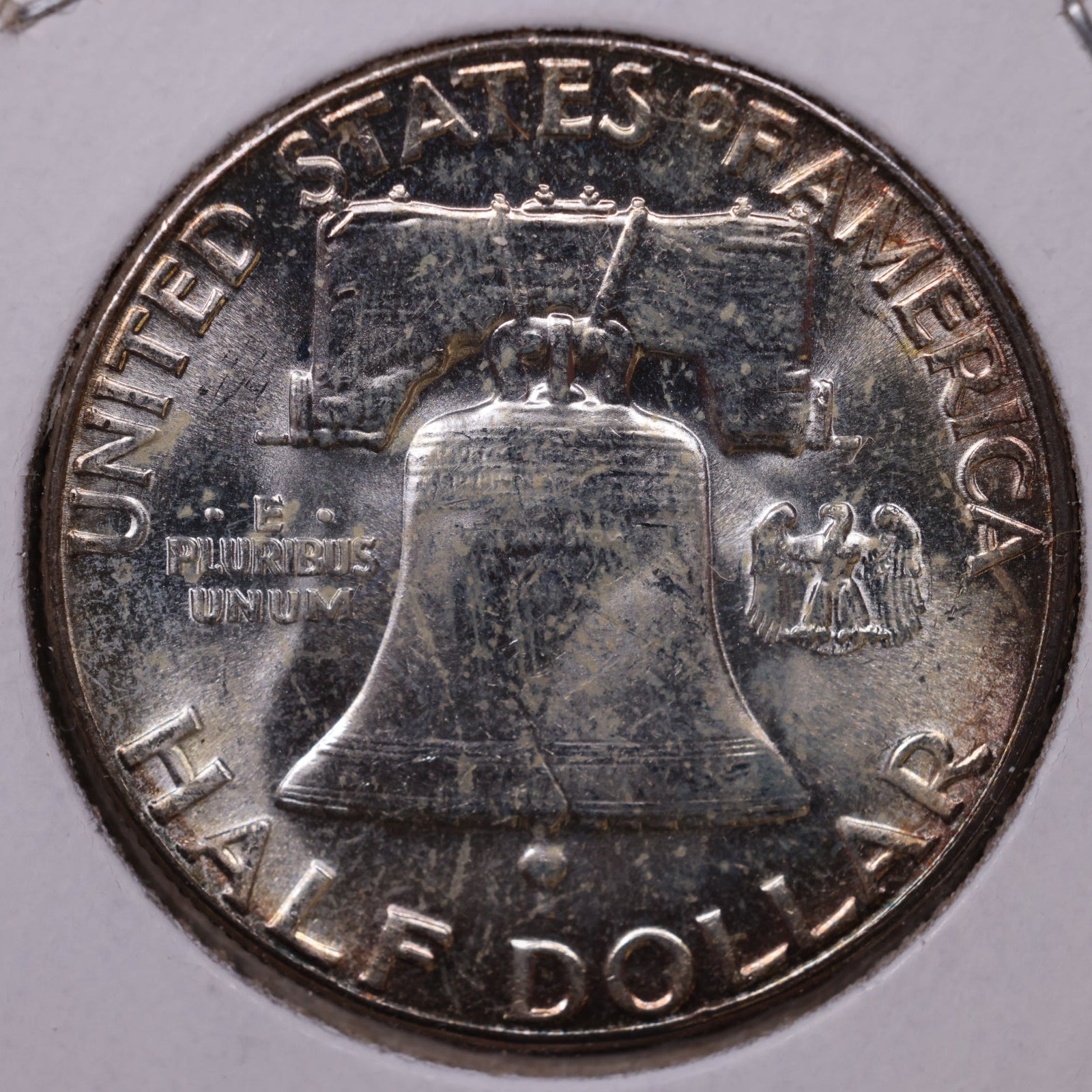 1958 Ben Franklin Half Dollar, Extra Fine Circulated Coin, Store #HR1654