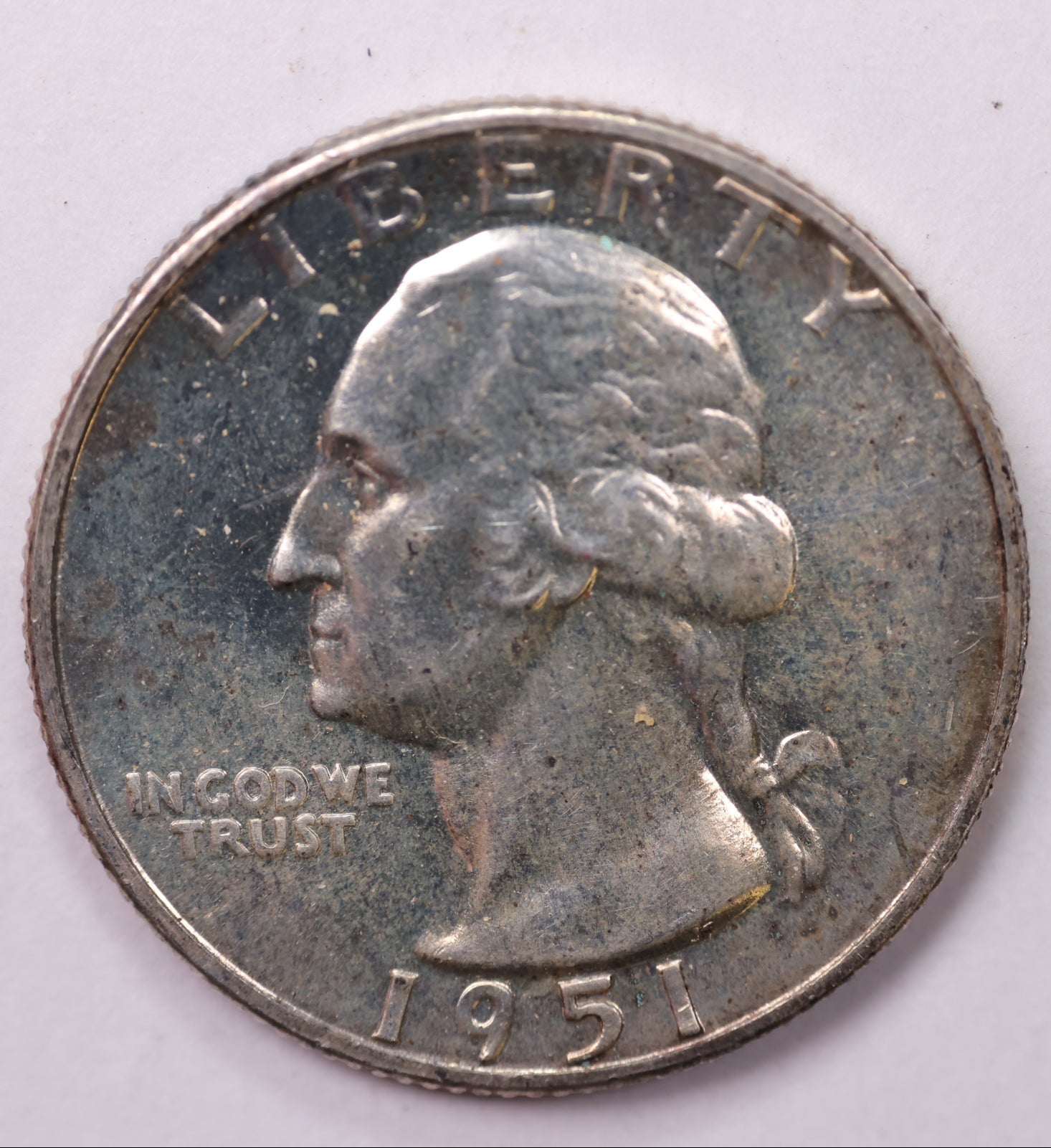 1951 Washington Proof Silver Quarter, Affordable Collectible Coins. Sale #QR1745