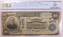 1902 $10., National Currency., "Roswell, N.M."., PCGS Fine-12., Store