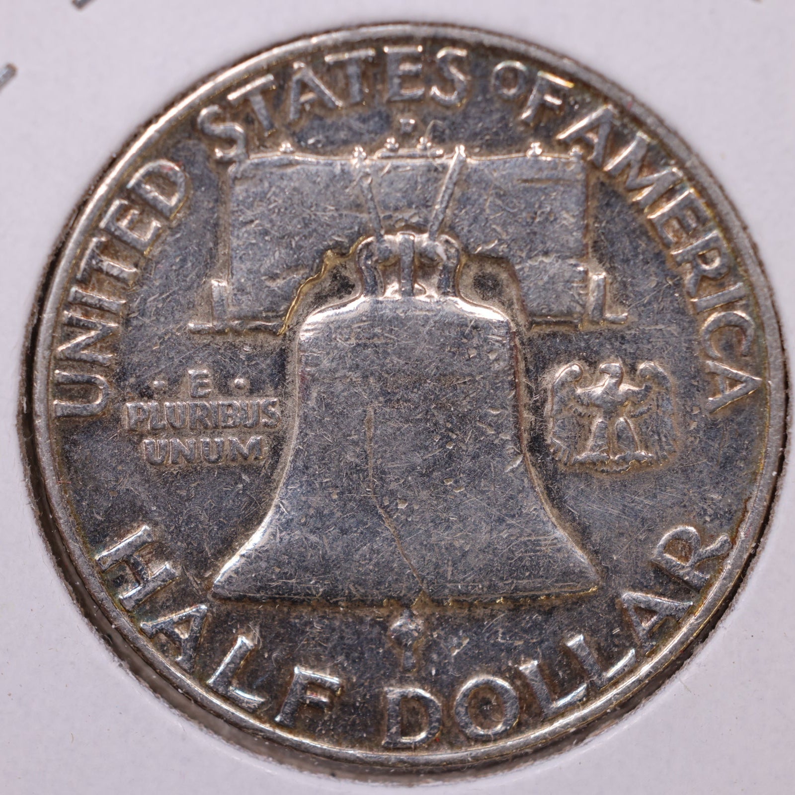 1958-D Ben Franklin Half Dollar, Fine Circulated Coin, Store #HR1667