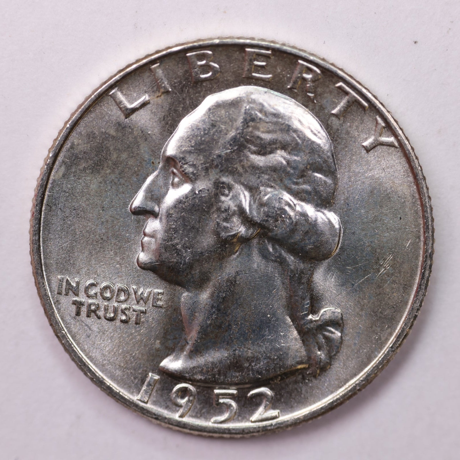 1952-D Washington Silver Quarter, Affordable Collectible Coins. Sale #QR1752