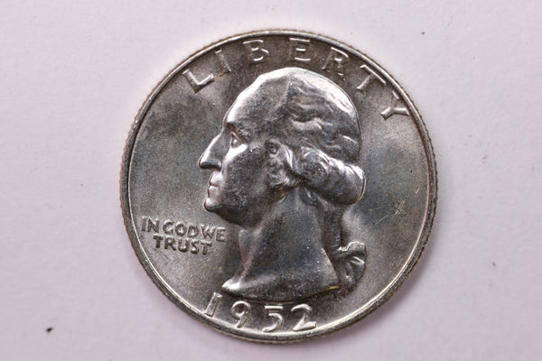 1952-D Washington Silver Quarter, Affordable Collectible Coins. Sale #0353963