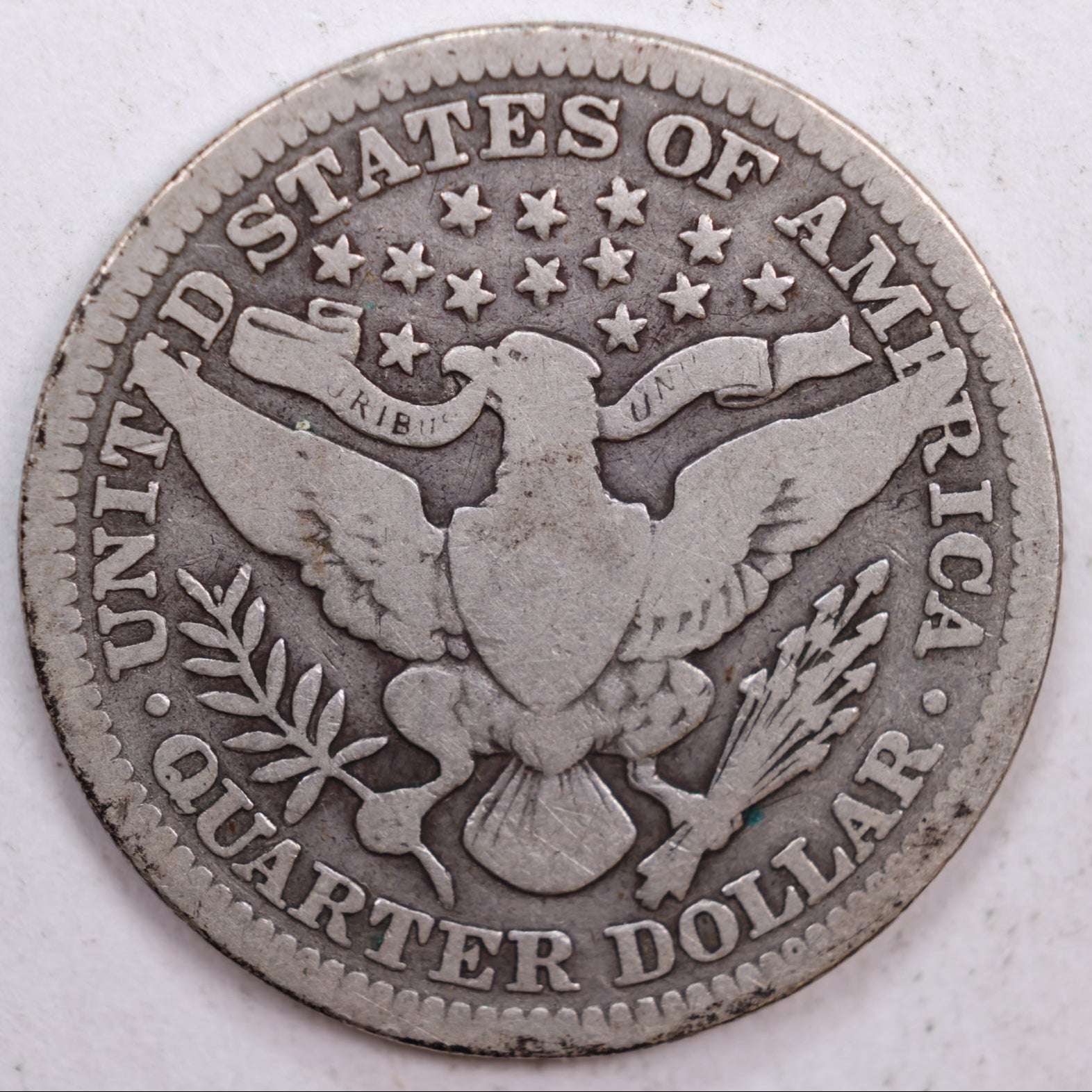 1909 Barber Quarter, Very Good Circulated Coin, Store #QR0515