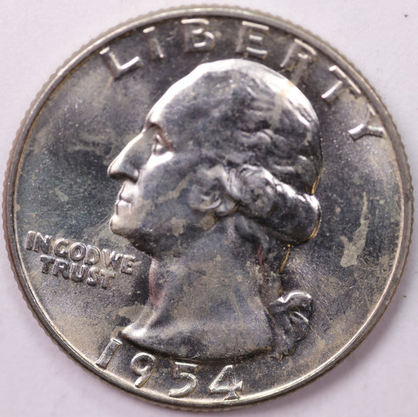 1954-D Washington Silver Quarter, Affordable Collectible Coins. Sale #0353972