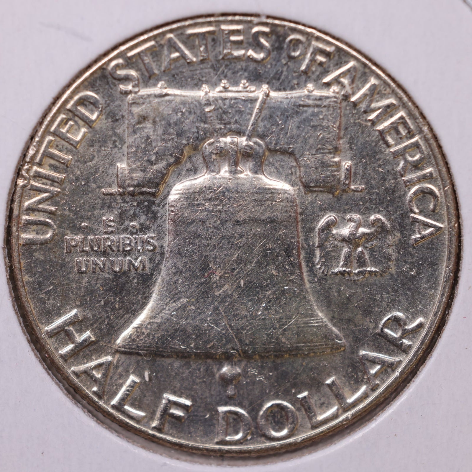 1960 Ben Franklin Half Dollar, Mint State Uncirculated Coin, Store #HR1687