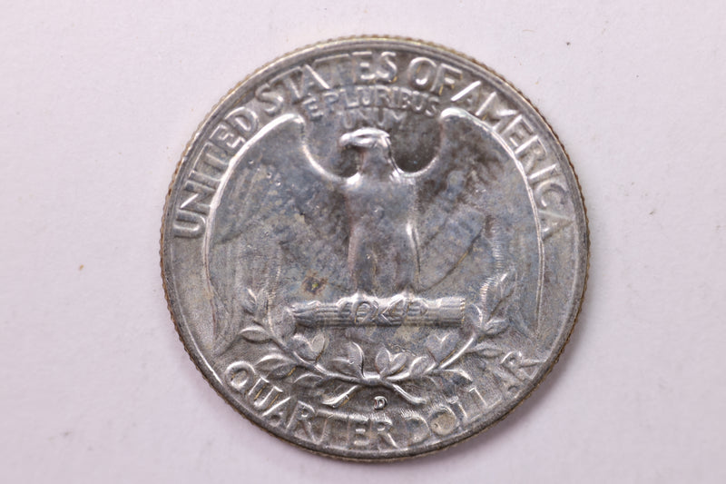 1955-D Washington Silver Quarter, Affordable Collectible Coins. Sale