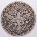 1909 Barber Silver Quarter, Fine Circulated Coin, Store