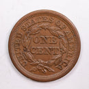 1853 Braided Hair Large Cent, Mint State Uncirculated, Store