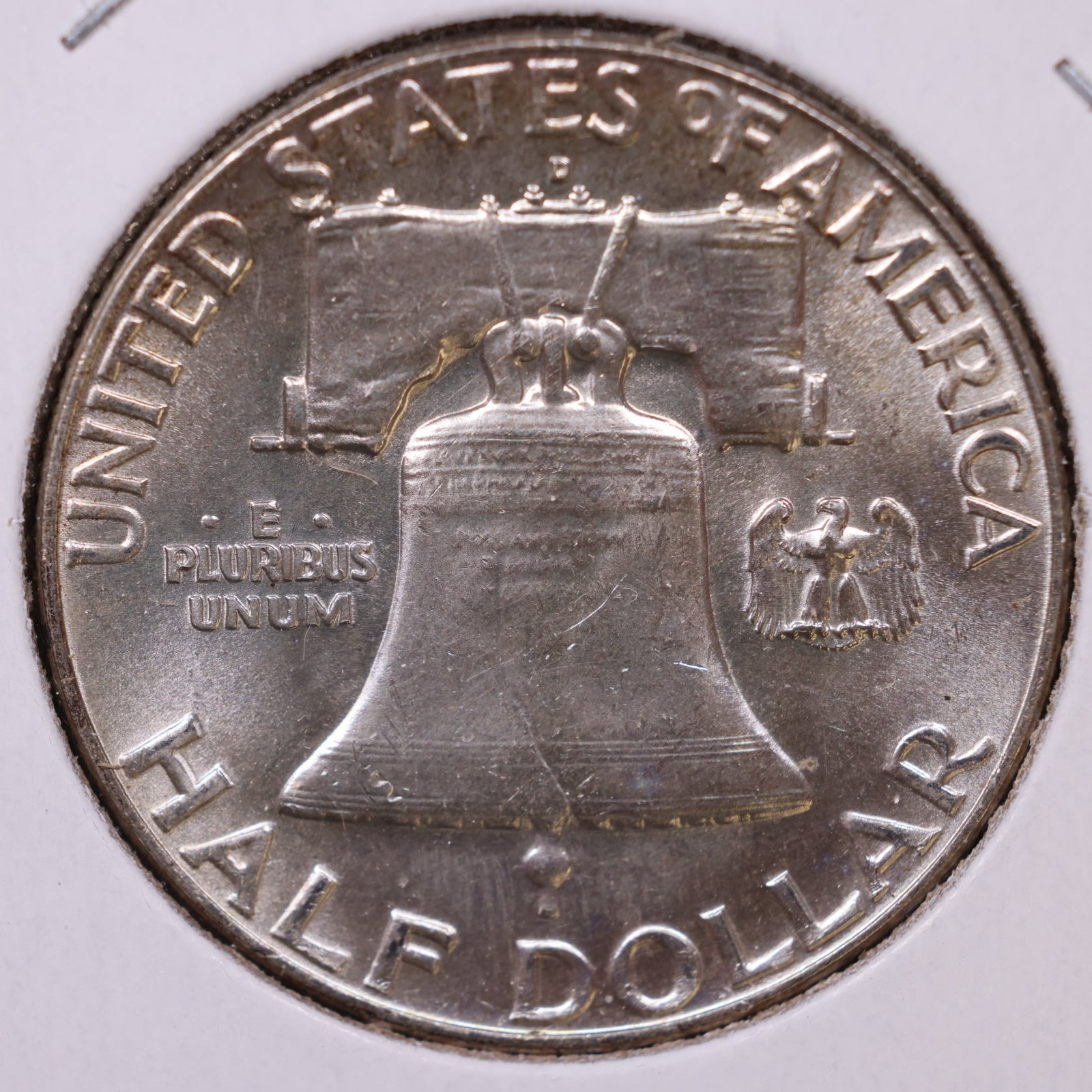 1962-D Ben Franklin Half Dollar, Mint State Uncirculated Coin, Store #HR1707