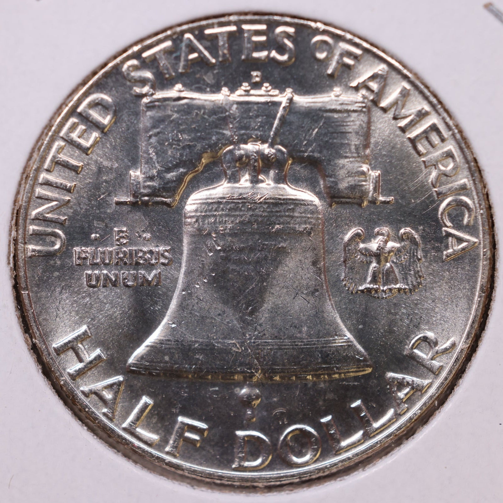 1962-D Ben Franklin Half Dollar, Mint State Uncirculated Coin, Store #HR1708