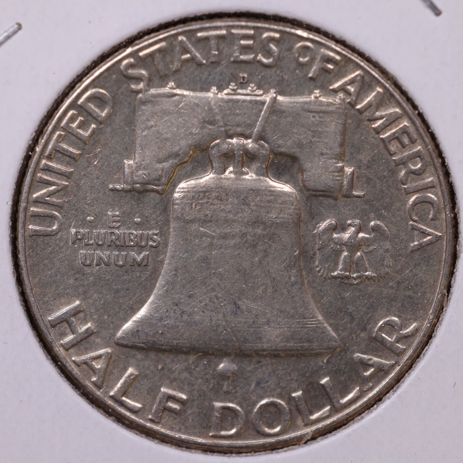 1962-D Ben Franklin Half Dollar, Extra Fine Circulated Coin, Store #HR1709