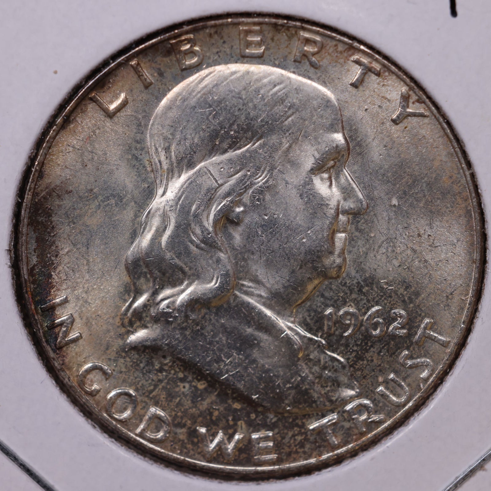 1962-D Franklin Half Dollar, Mint State Uncirculated Coin, Store #HR1710