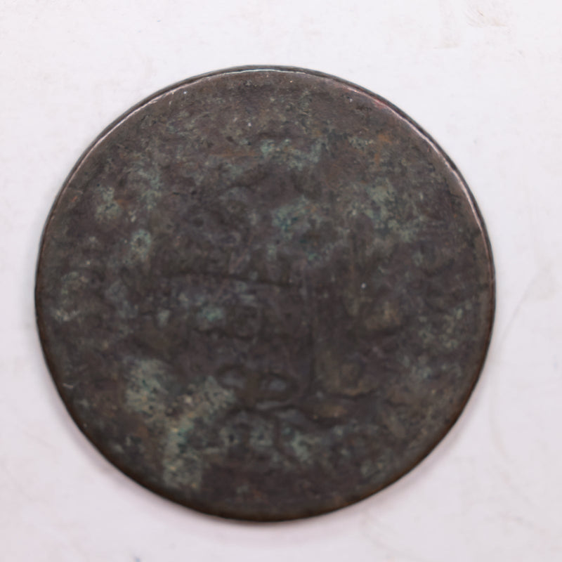 1804 Half Cent., No Stem., Fair Circulated Coin., Store