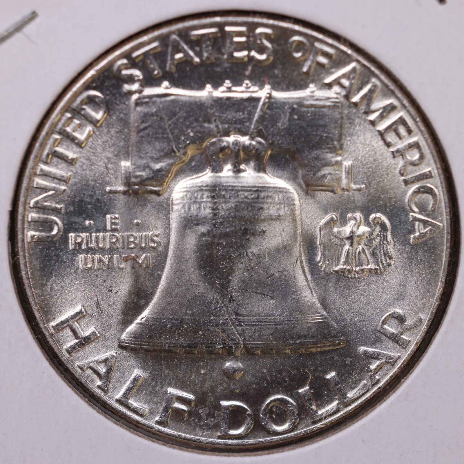 1955 Ben Franklin Half Dollar, Mint State Uncirculated Coin, Store #HR1724