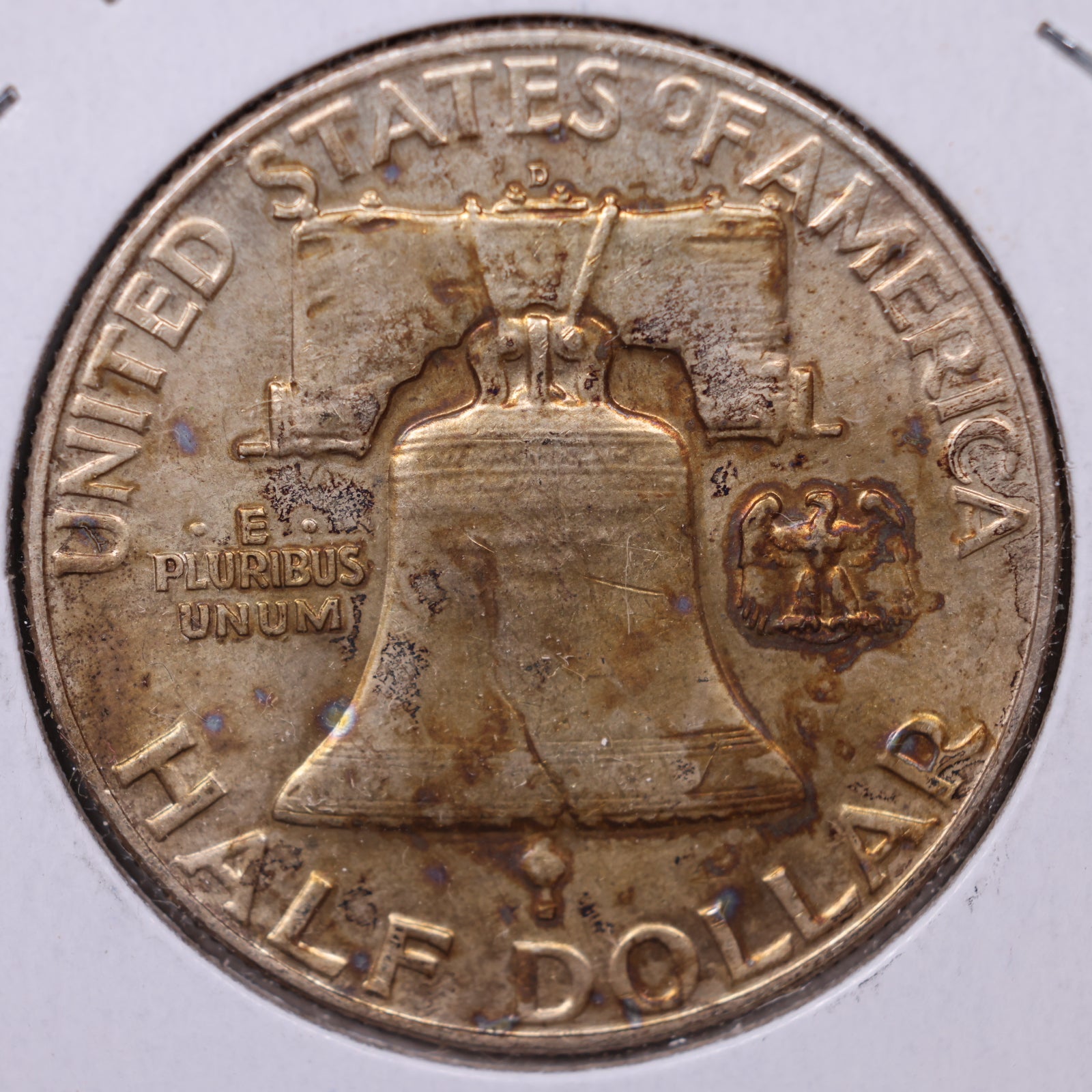 1957 Ben Franklin Half Dollar, Mint State Uncirculated Coin, Store #HR1730