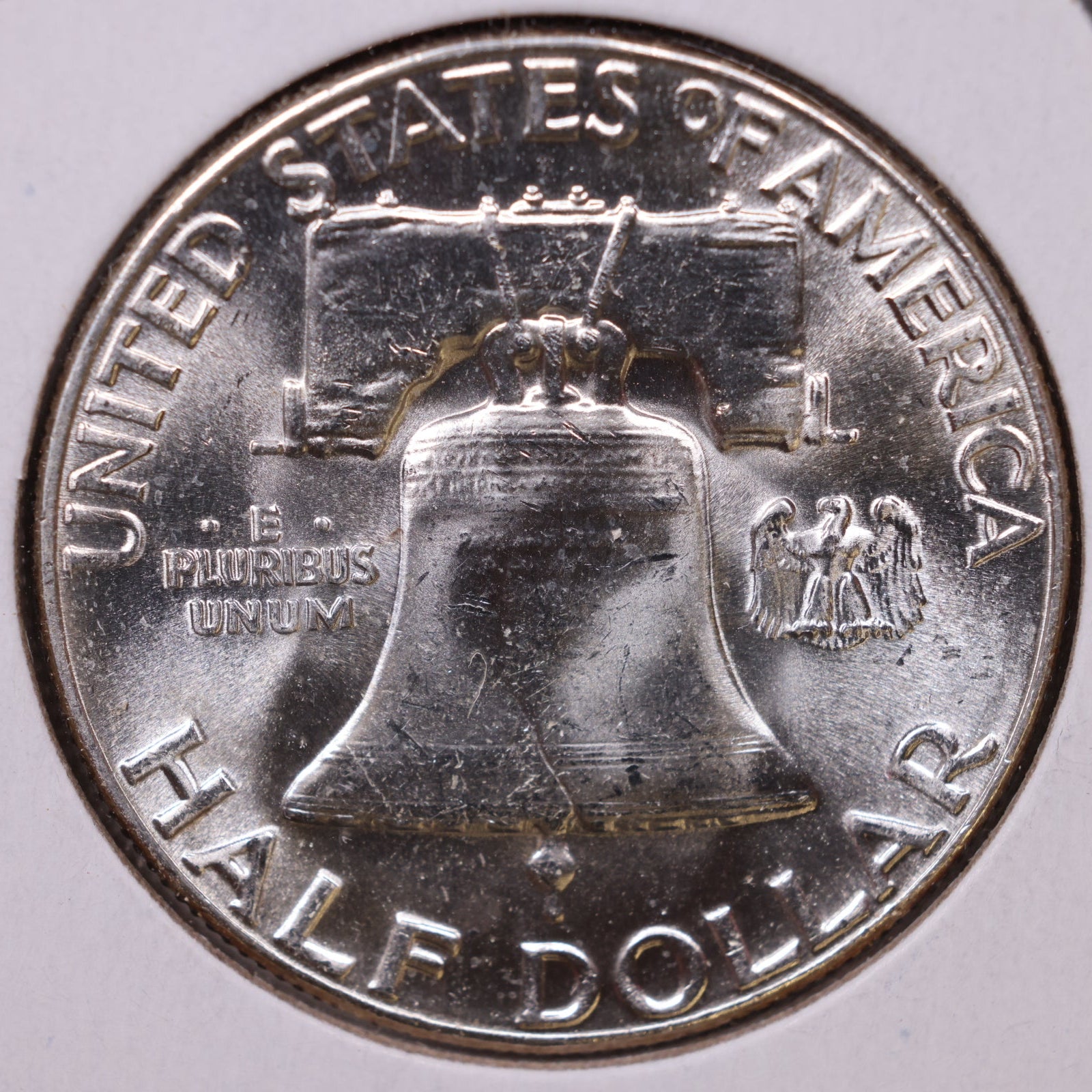 1958 Ben Franklin Half Dollar, Mint State Uncirculated Coin, Store #HR1744
