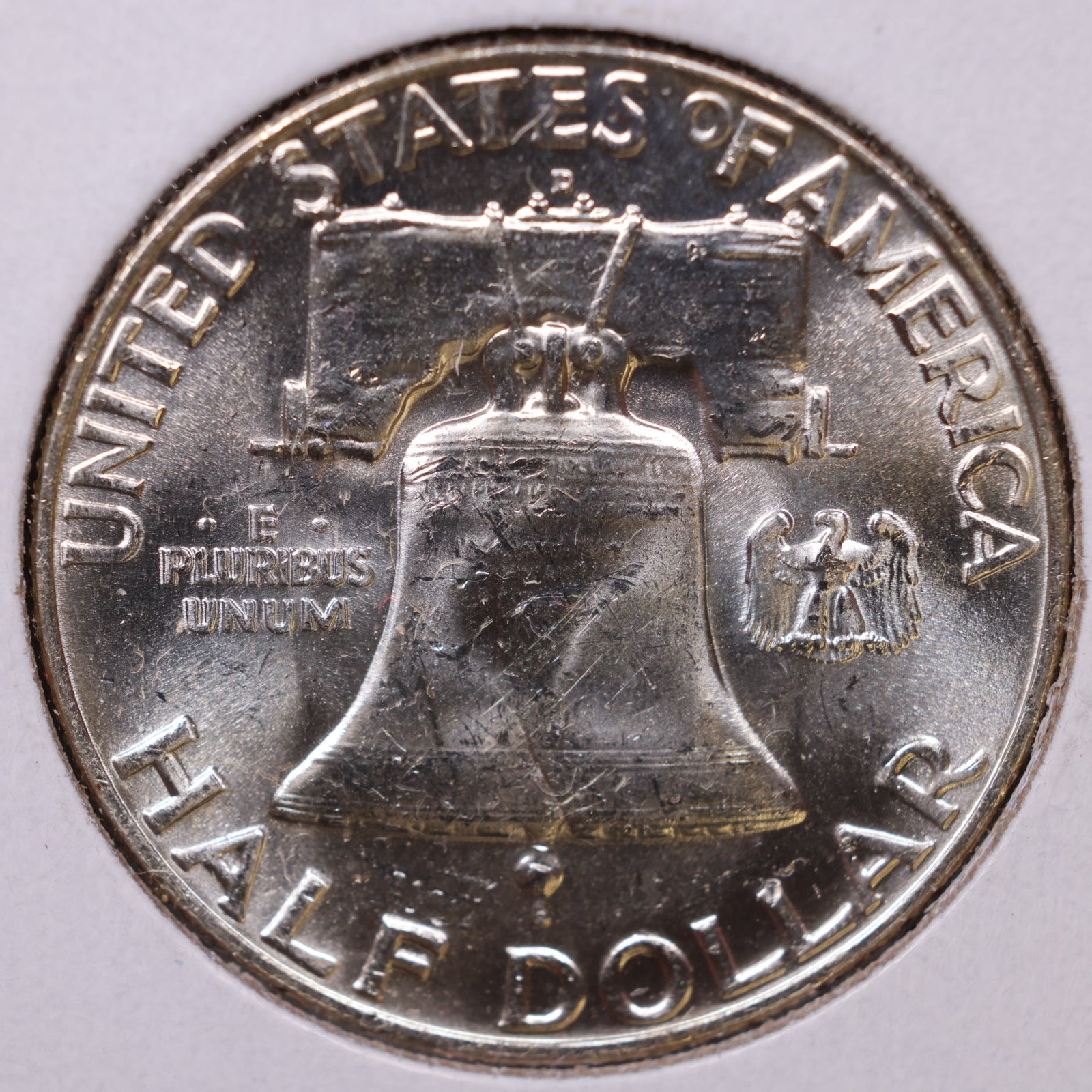 1958-D Ben Franklin Half Dollar, Mint State Uncirculated Coin, Store #HR1751