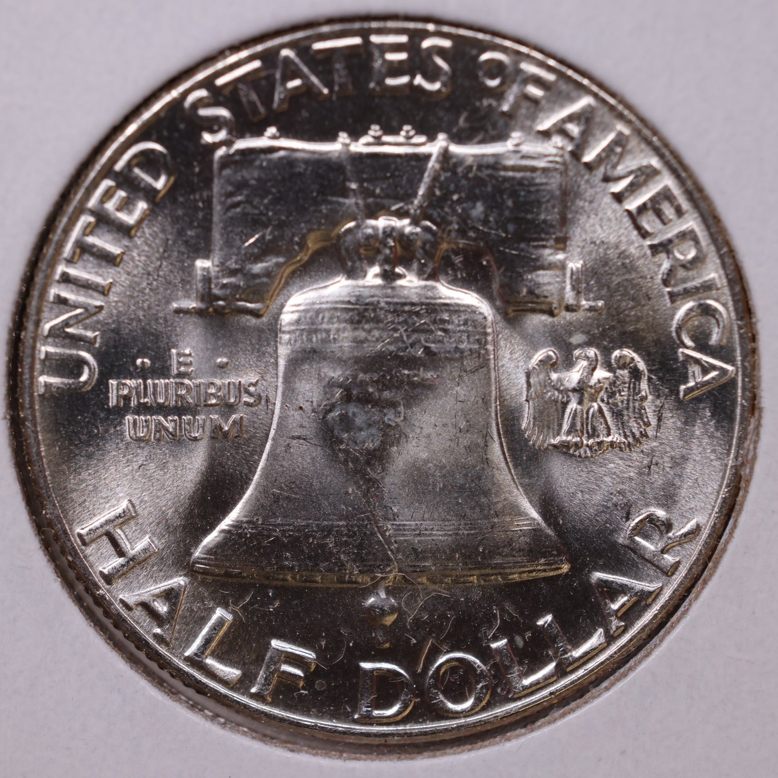 1960 Ben Franklin Half Dollar, Mint State Uncirculated Coin, Store #HR1753