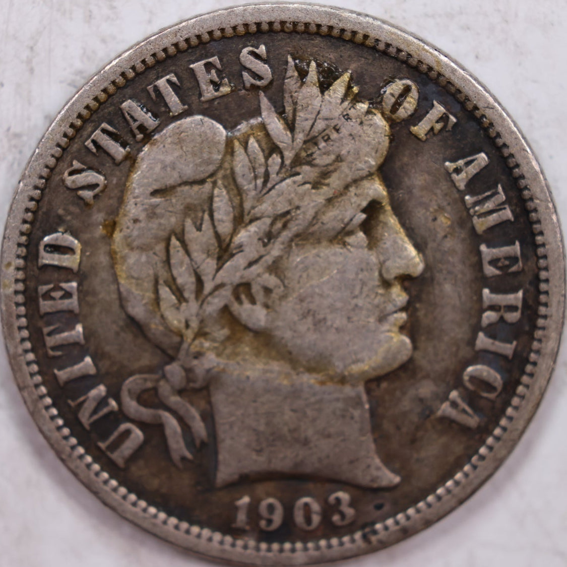 1903-O Barber Dime, Very Fine Circulated Coin, Store #DE0314
