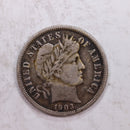 1903-O Barber Silver Dime., Nice Very Fine, Circulated Coin., Store