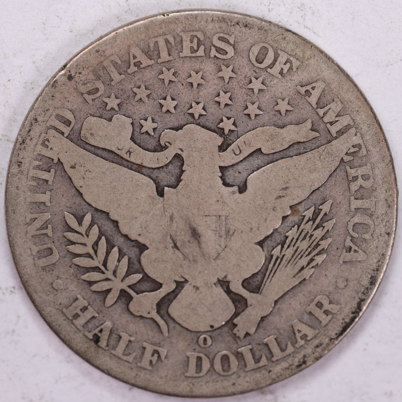 1902-O Barber Half Dollar, Good Circulated Coin, Store